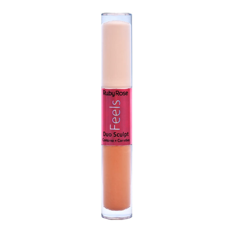Contorno + Corretivo Duo Sculpt Feels - Ruby Rose