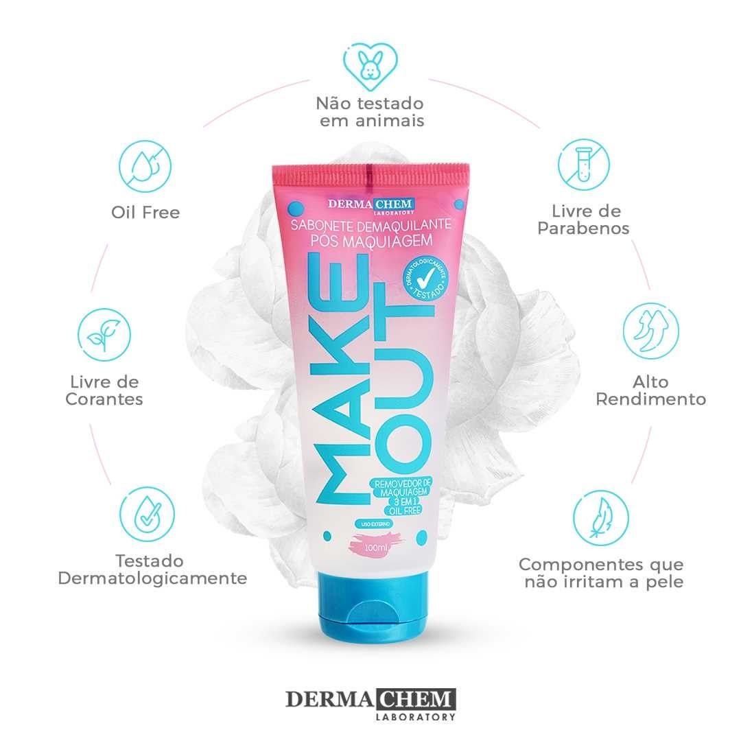 Sabonete Demaquilante - Derma chem