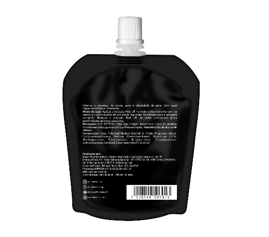 Máscara facial Peel Off - Max Love