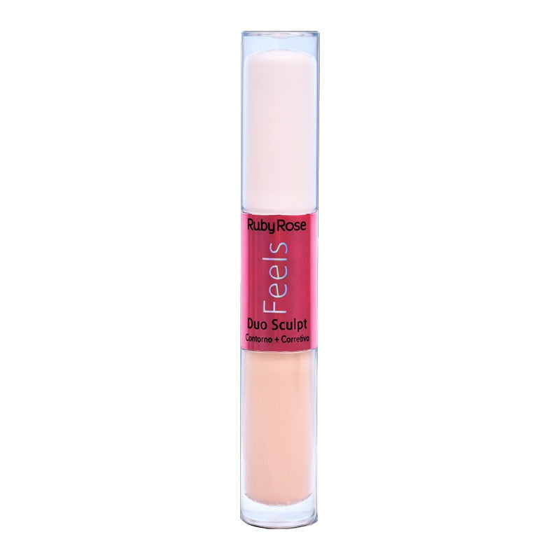 Contorno + Corretivo Duo Sculpt Feels - Ruby Rose