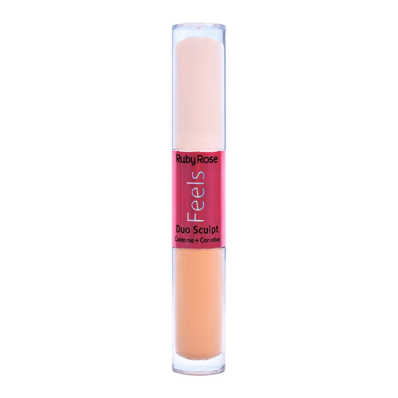 Contorno + Corretivo Duo Sculpt Feels - Ruby Rose
