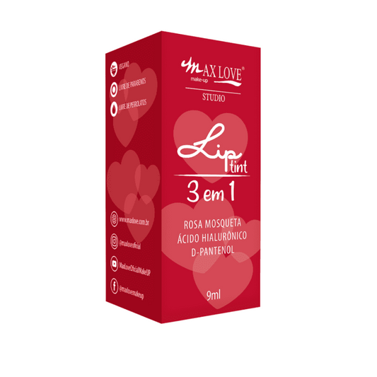 Lip Tint 3 em 1 Max Love