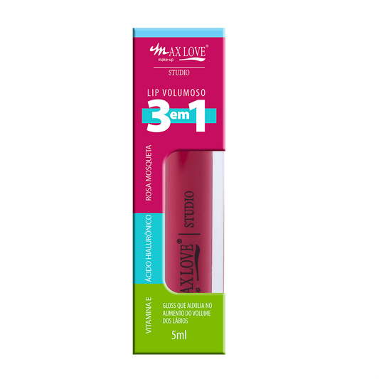 Lip Volumoso 3 em 1 Max Love - Cor 303